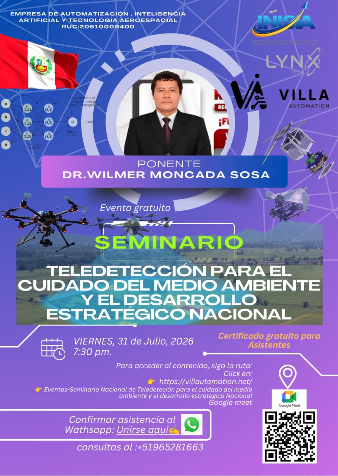 Seminario Nacional de TELEDETECCIÓN