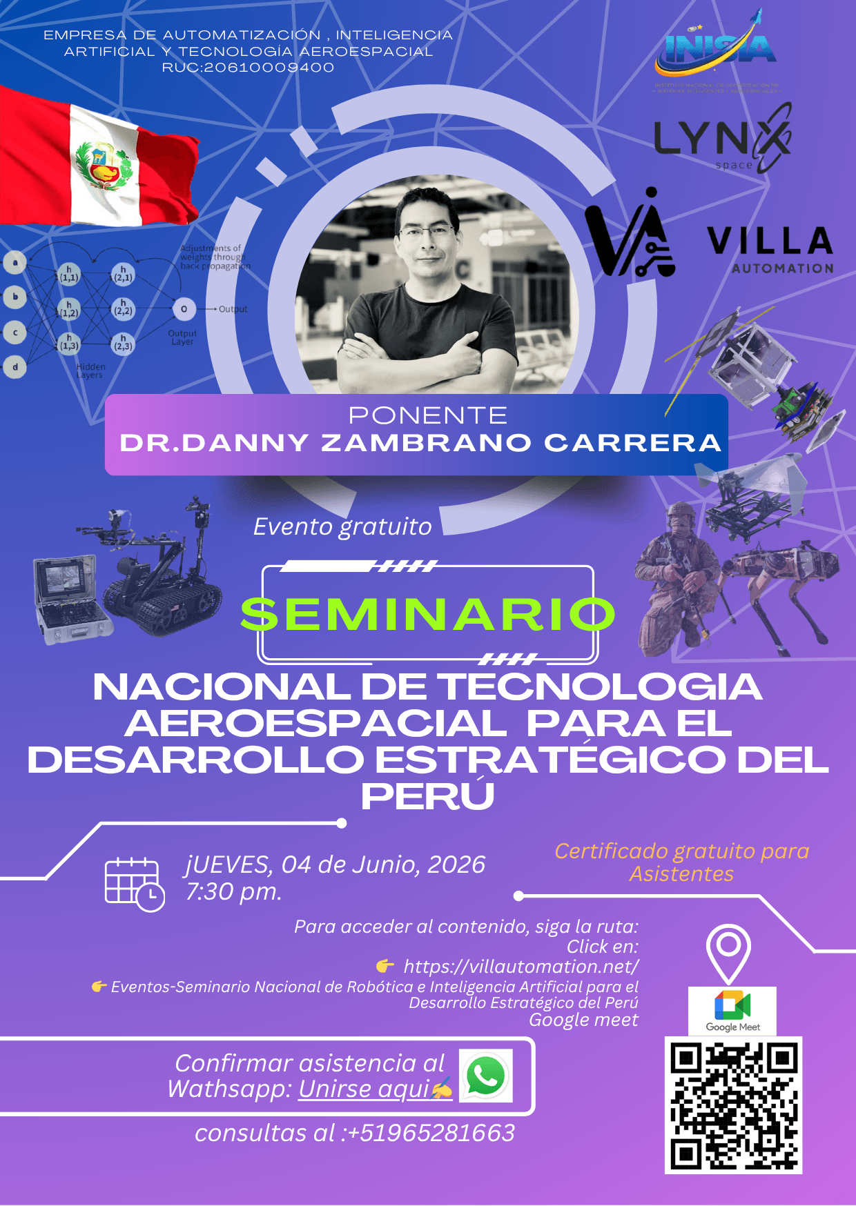 Seminario Nacional de TECNOLOGIA AEROESPACIAL