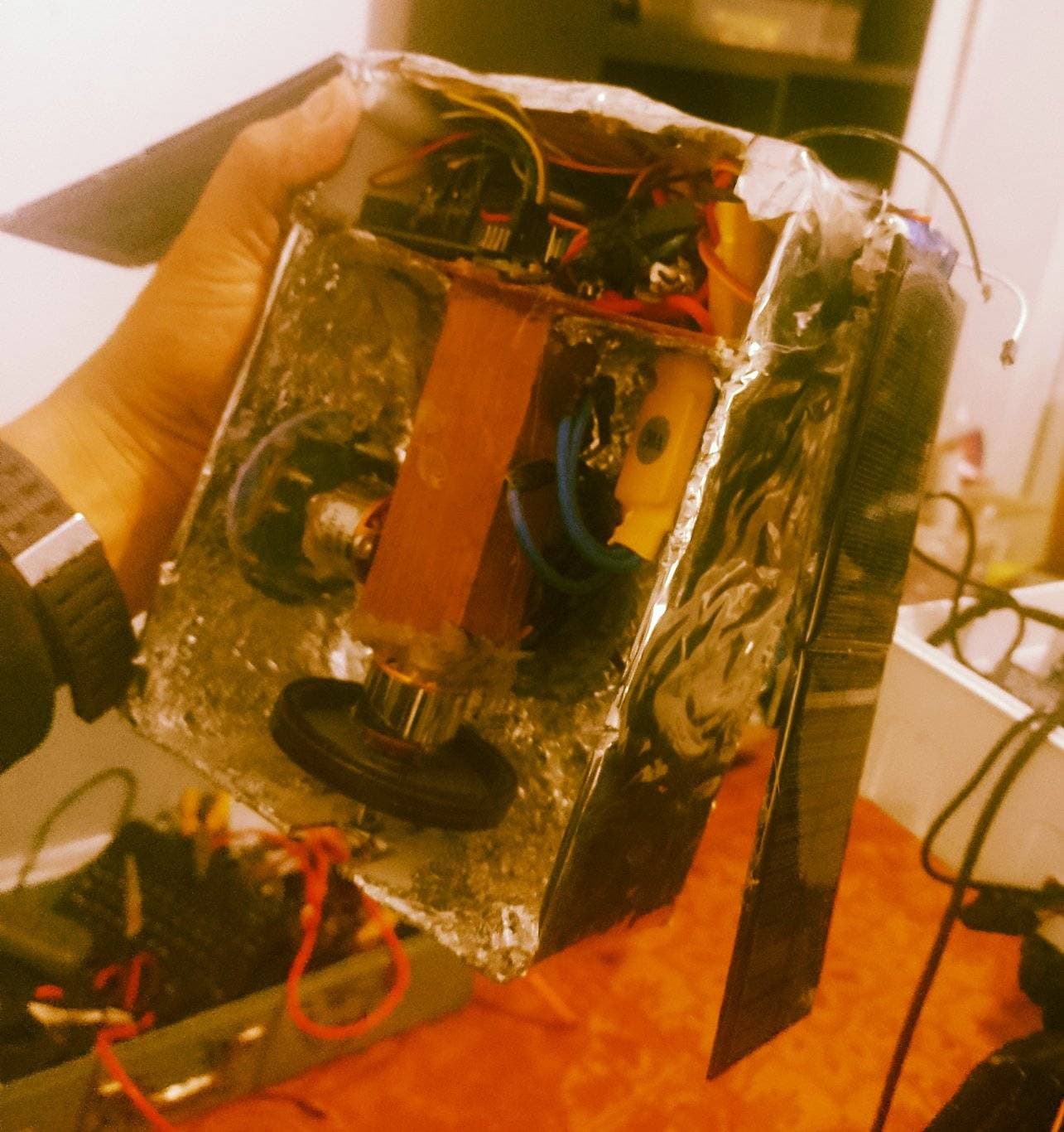 Integración interna del CubeSat